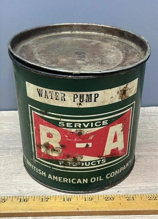 British American Oil Company Bow-Tie Water Pump
