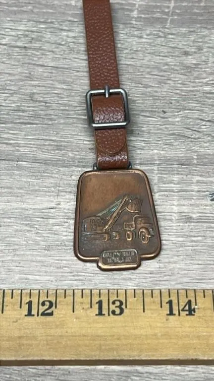 BUCYRUS ERIE Watch Fob. #DC
