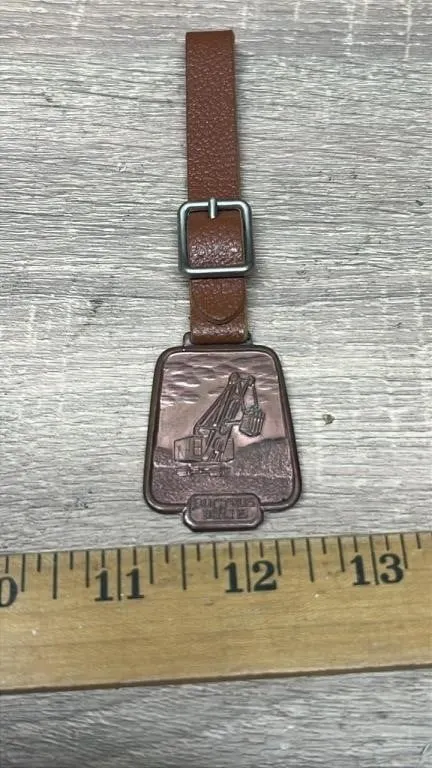 BUCYRUS ERIE Watch Fob. #DC