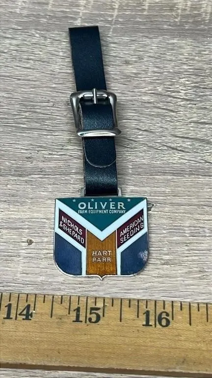 Oliver Hart Parr Watch Fob. #DC