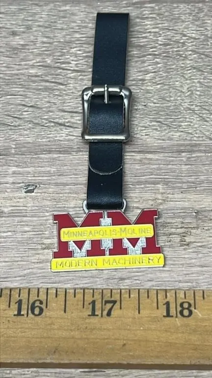 Minneapolis Moline Modern Machinery Watch Fob.