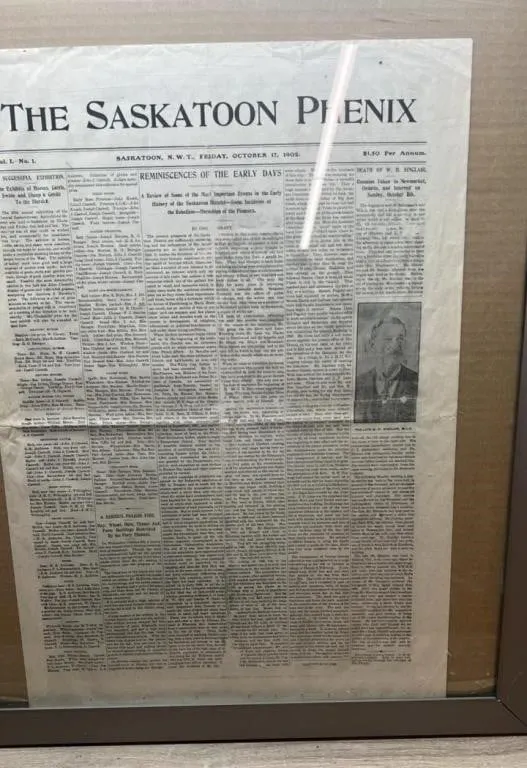 1902. Saskatoon Star Phenix Page. Possible Reprint