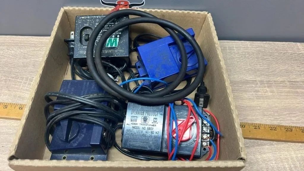 4 Model Train Switches.