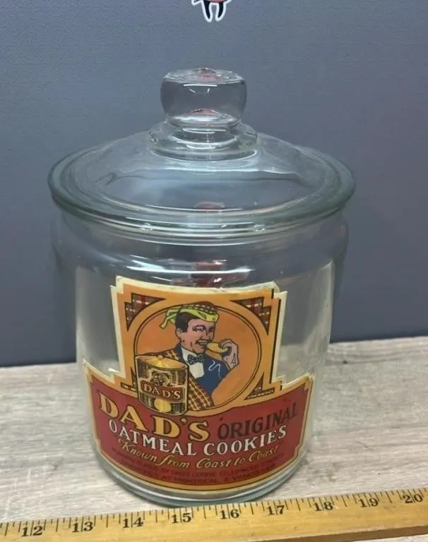 Dad's Original Oatmeal Cookies Jar
