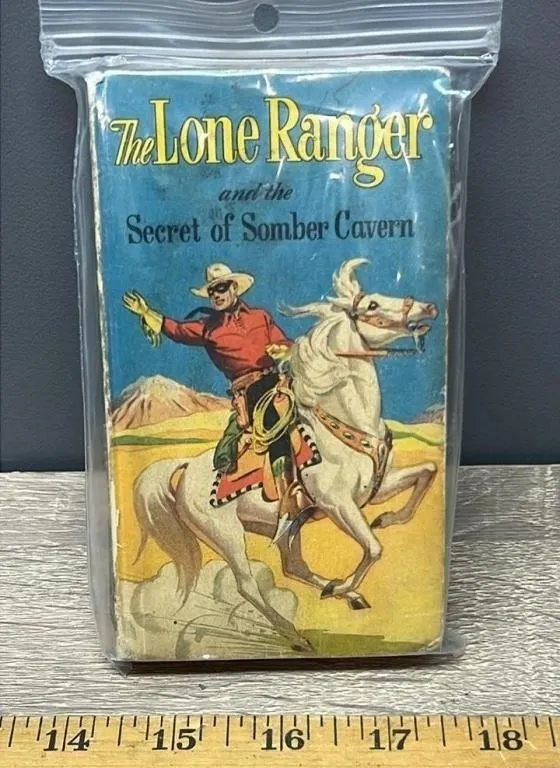 Vintage Lone Ranger Story Book. #DC