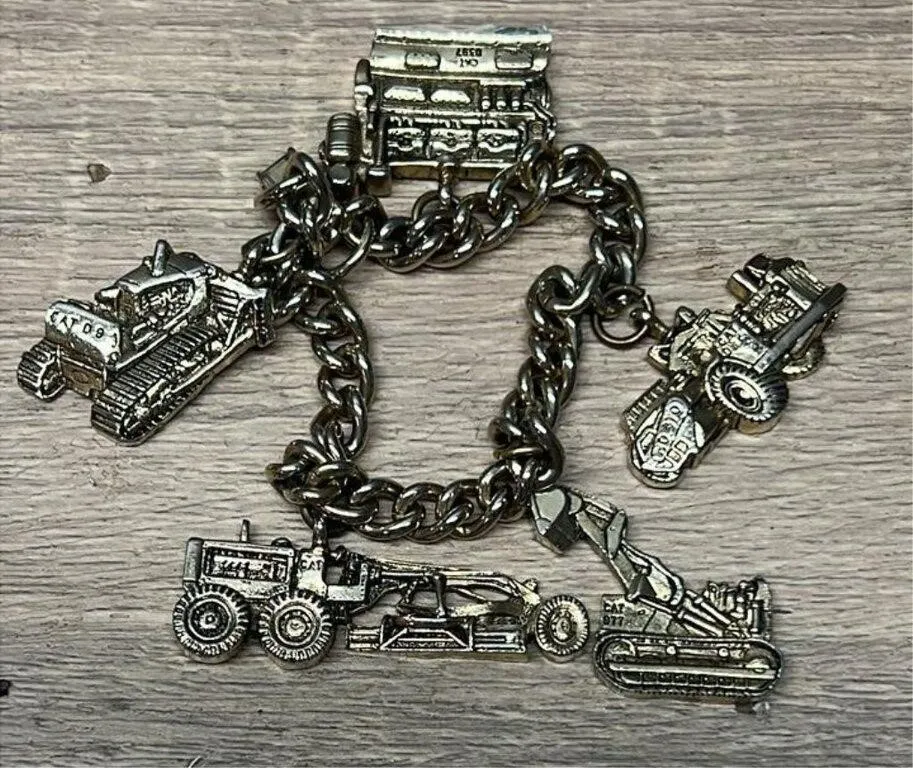 Caterpillar Charm Bracelet. #DC