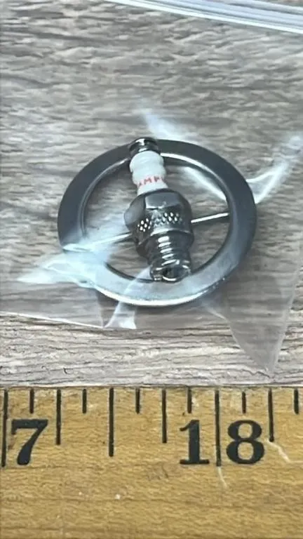 Champion Spark Plug Lapel Pin. #DC