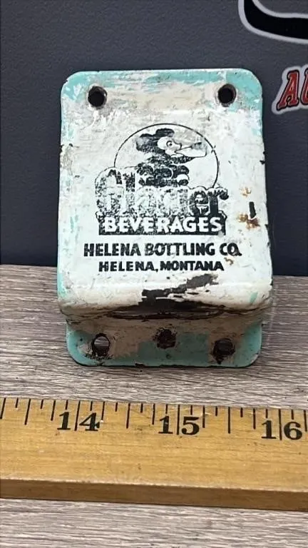 Glacier Beverages, Helena Bottling Co. Bottle