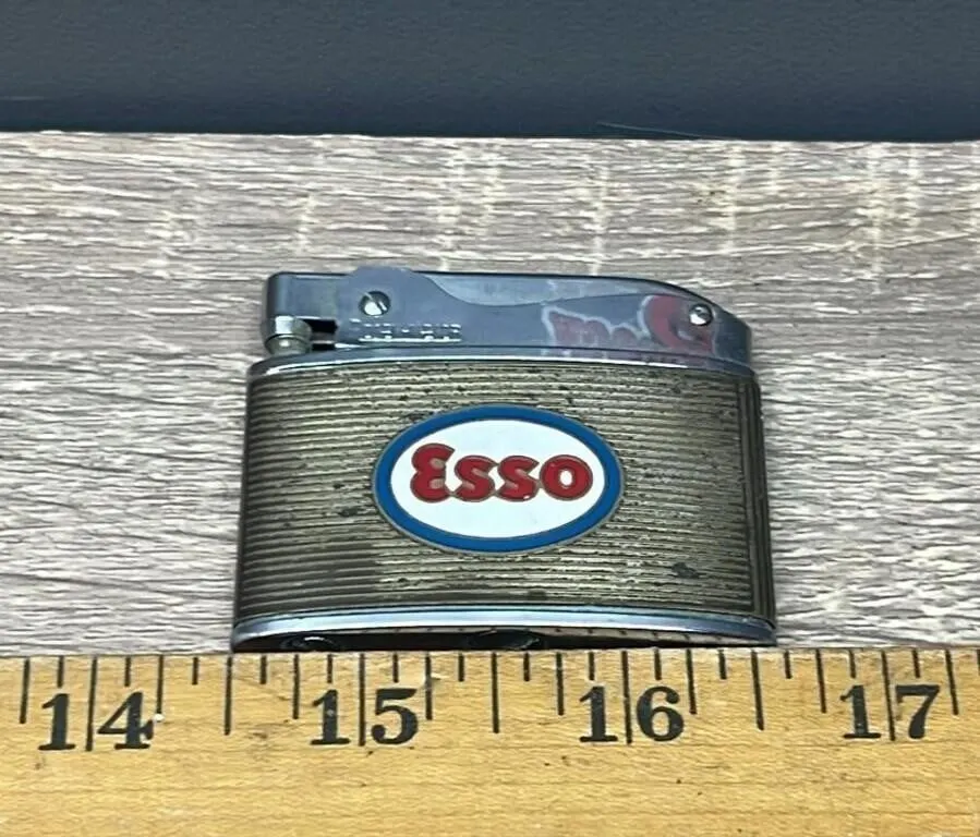 Vintage ESSO Cigarette Lighter. # DC