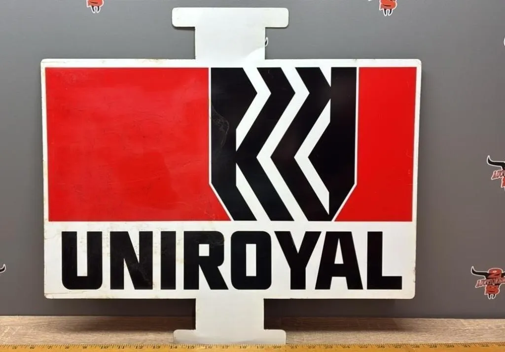 Uniroyal Tire Display Insert, 22"Wx22"H.