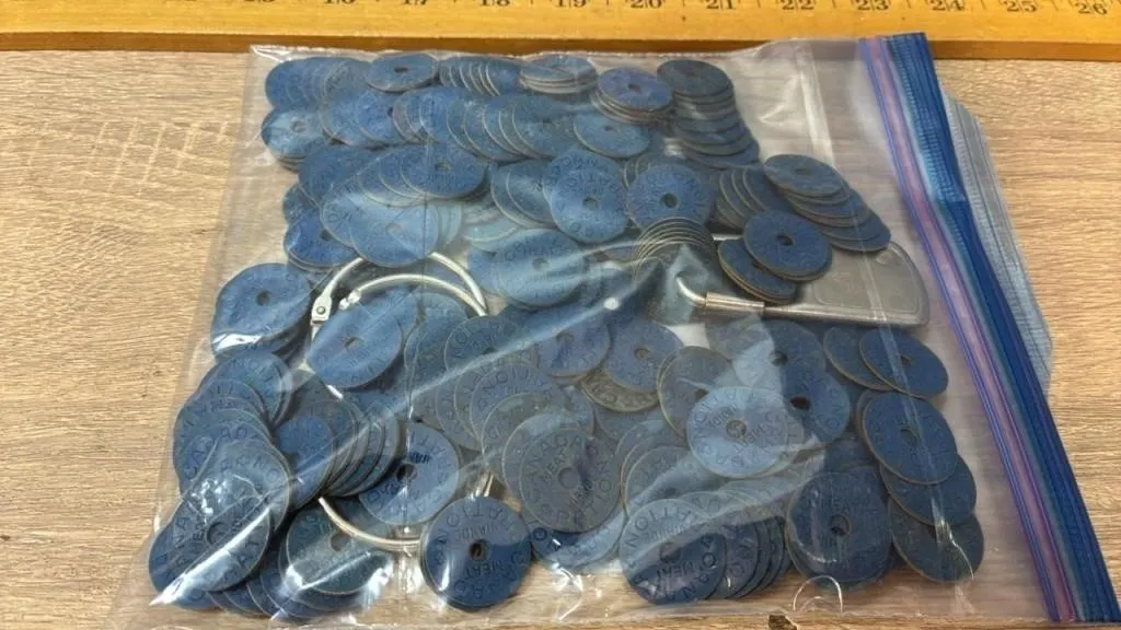 Quantity of Vintage Meat Ration Tokens.