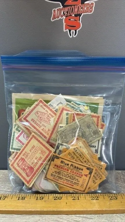 Quantity of Vintage Nabob, Blue Ribbon & Other
