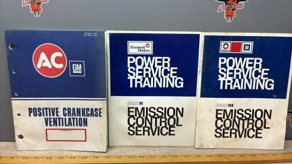 3 AC Delco Booklets.