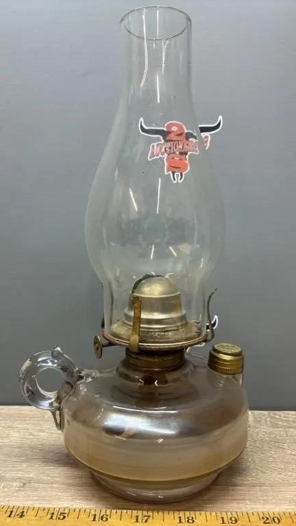Antique Oil Lamp.