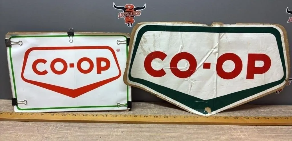 2 CO-OP Decals.