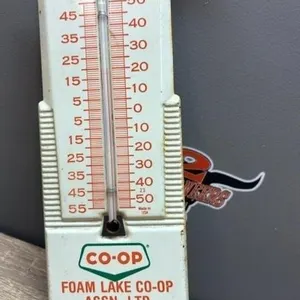 Foam Lake CO-OP Thermometer. *SC