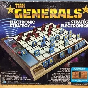 Vintage Generals Electronic Game. Untested.