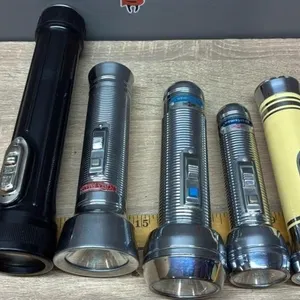 5 Vintage Flashlights.