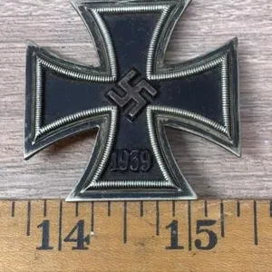 WWII German 1939 First Class Iron Cross Pin. *SC