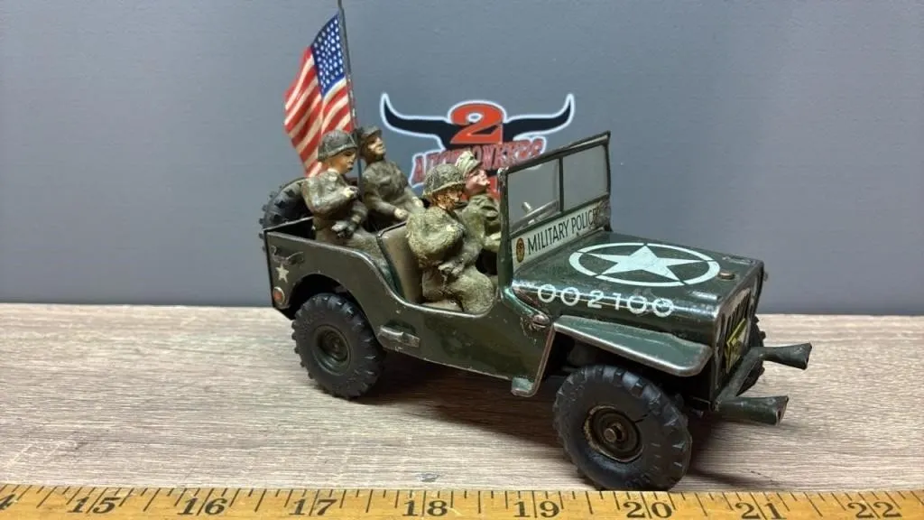 Arnold US Military Police Jeep. Repaired.
