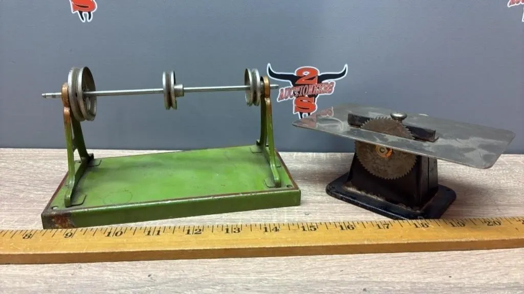 M’A’Rklin Pulleys & Unmarked Table Saw Steam