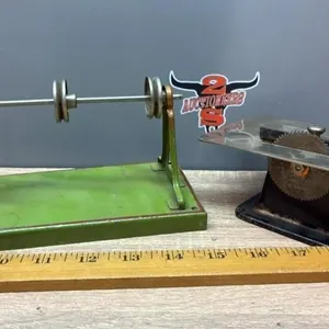 M’A’Rklin Pulleys & Unmarked Table Saw Steam