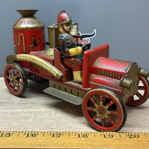 Modern Toys Tin Toy Fire Engine. Japan.