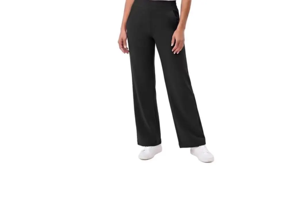 Womens Travel Wide Leg Pant Size M