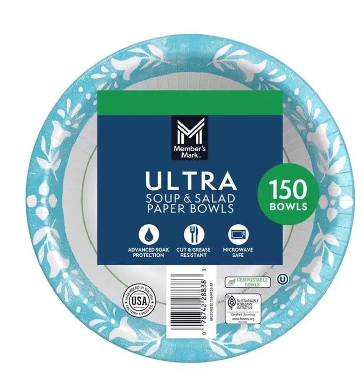 Ultra Paper SoupSalad Bowls 20 oz 150ct