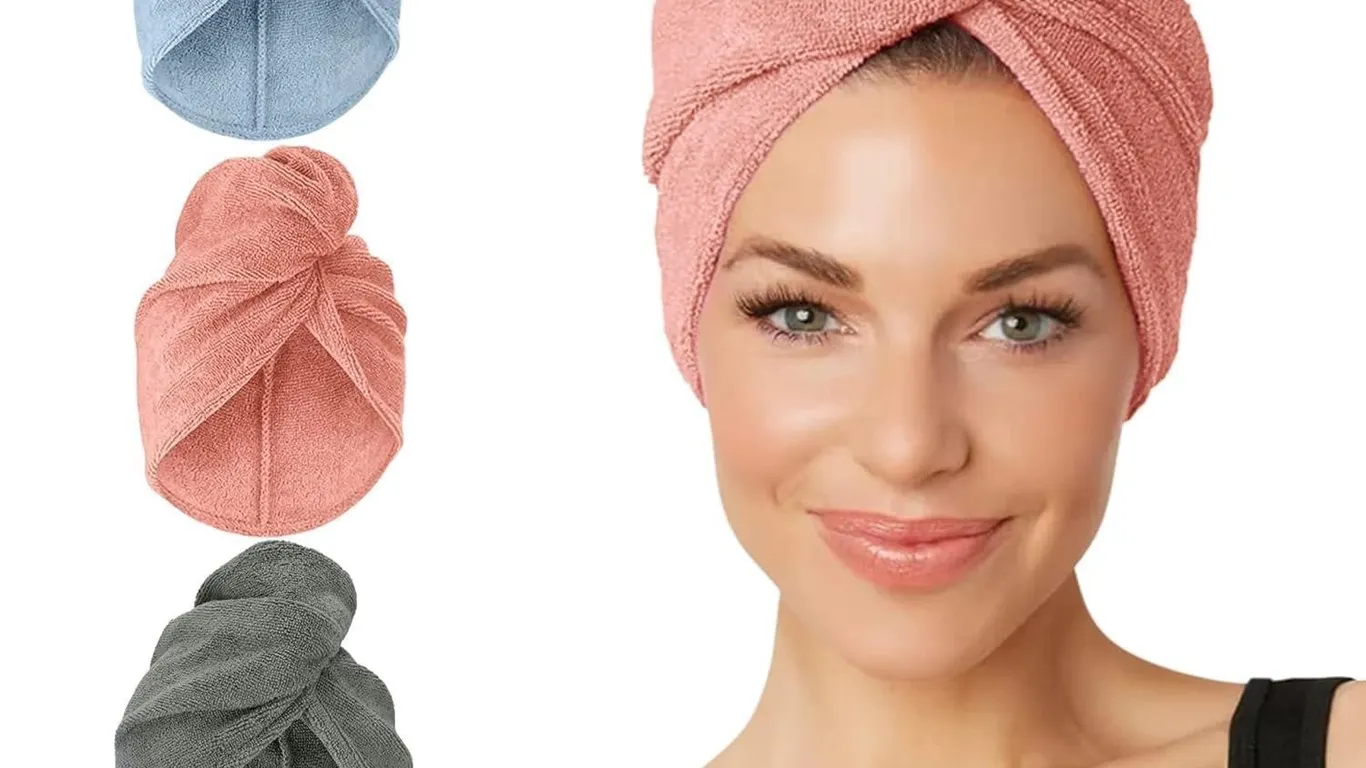 Turbie Twist Microfiber Hair Towel 3-Pack Standard
