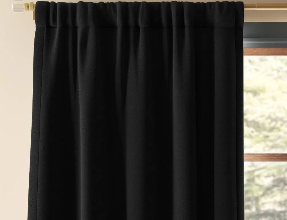 Threshold Henna Blackout Window Curtain 50x63