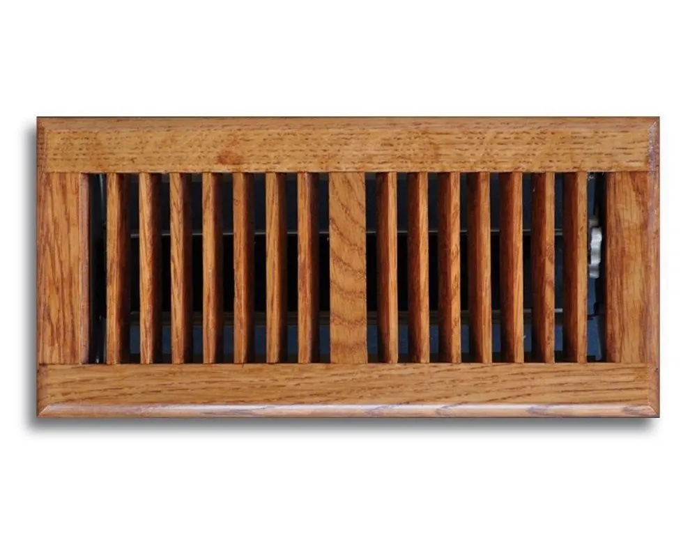 TA Industries 04 Oak Floor Diffuser 4 x 10
