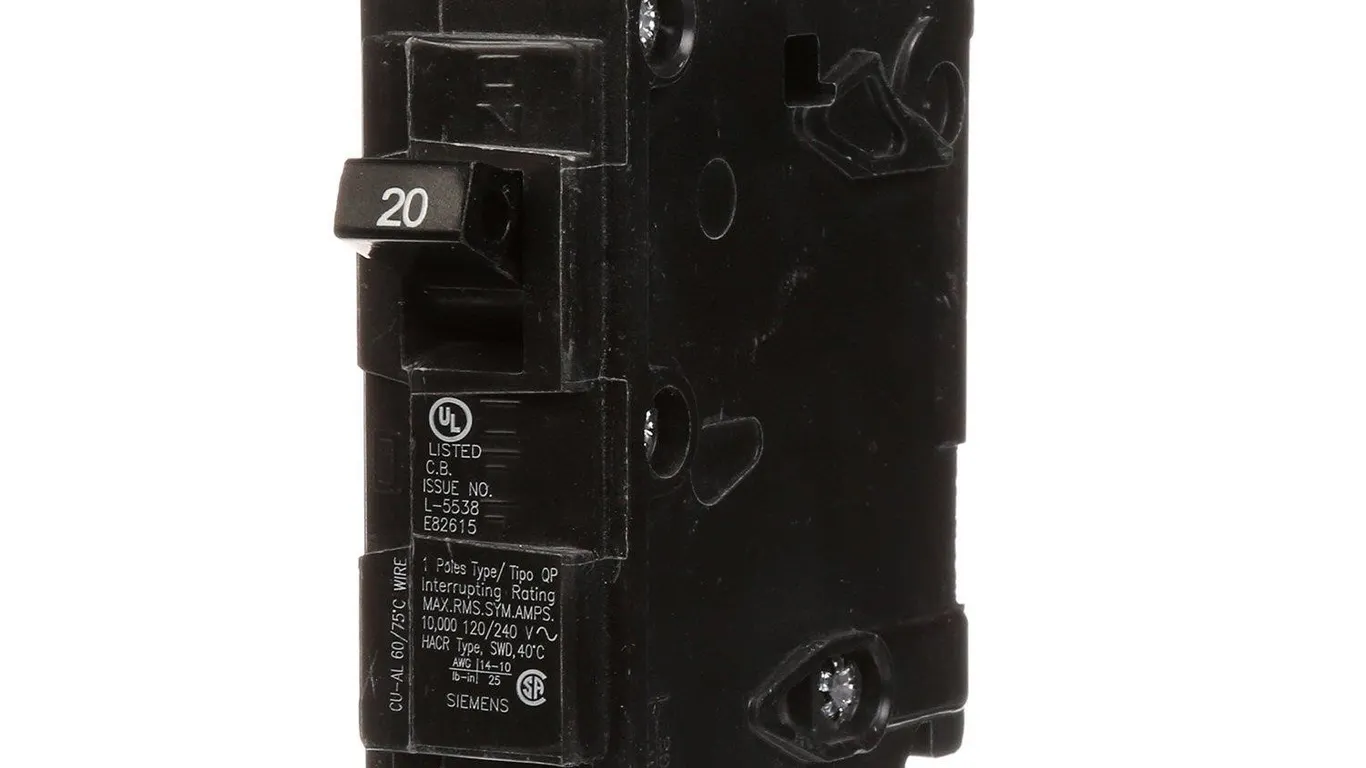 Siemens Q120 20-Amp Single Pole Type QP Breaker