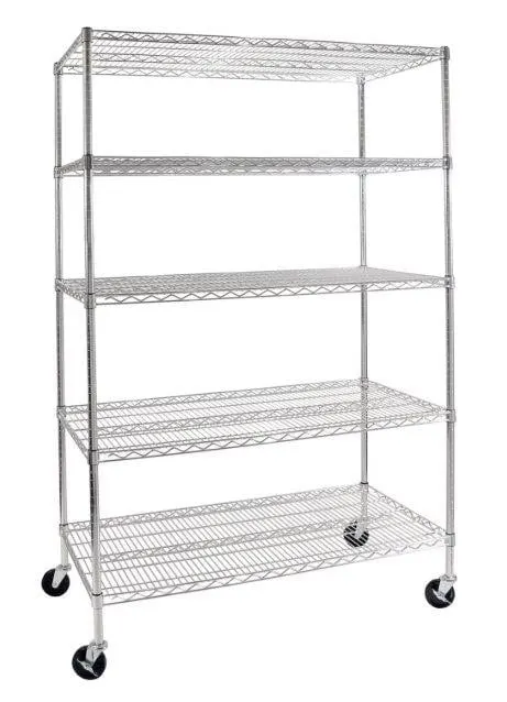 Seville Classics 5-Tier Steel Storage Shelf