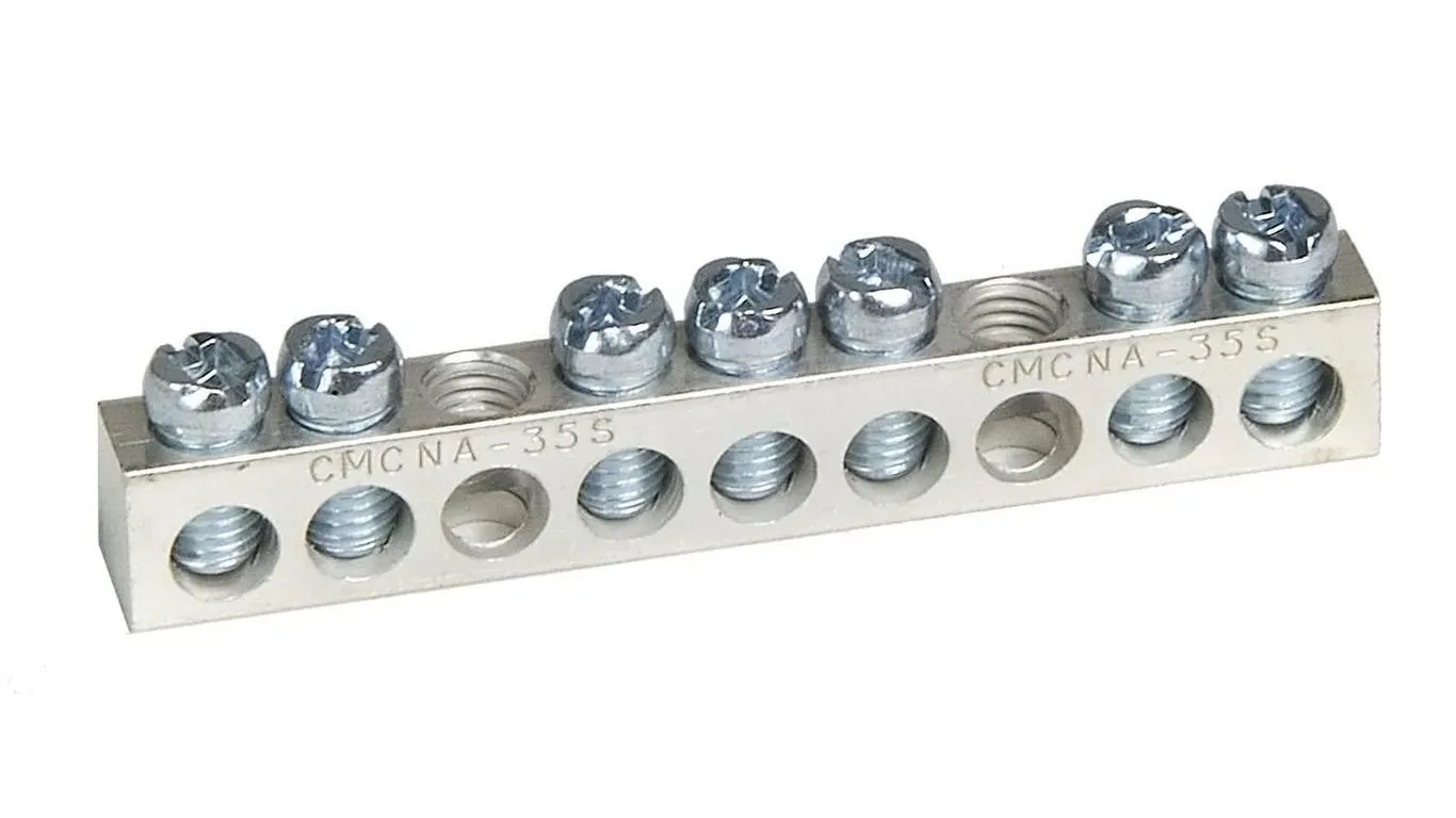 Schneider Electric PK7GTACP 7 Terminal Ground Bar