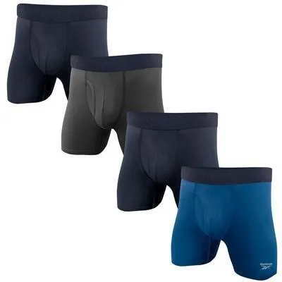 Reebok Speedwick Boxer Briefs Size S 4 Pack