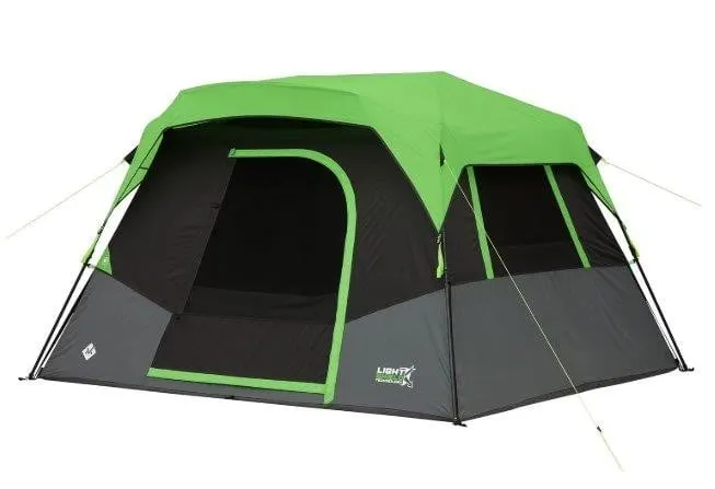 Person Instant Cabin Tent With Light Shield