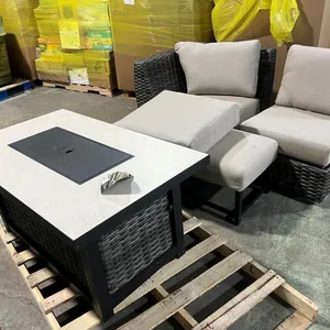 Outdoor Furniture With Fire Pit Table