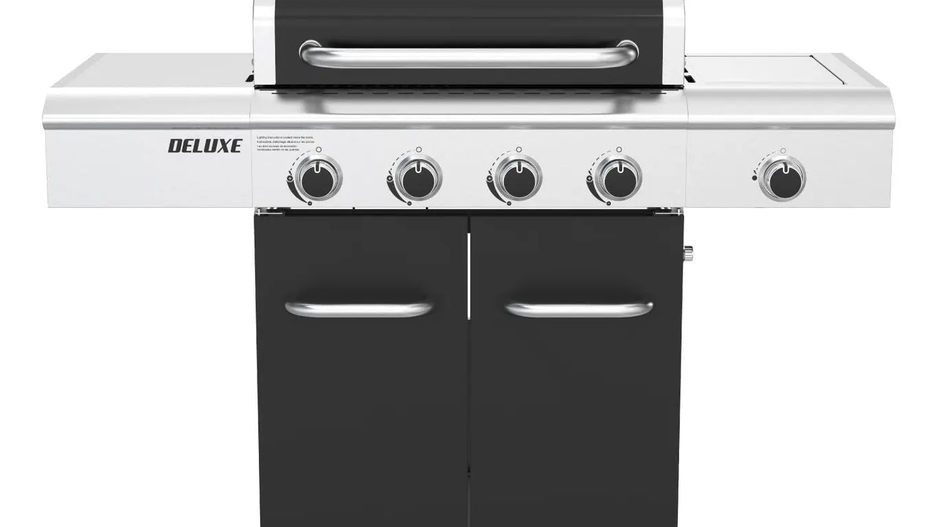 Nexgrill 6-Burner Dual Fuel Gas Grill With Griddle