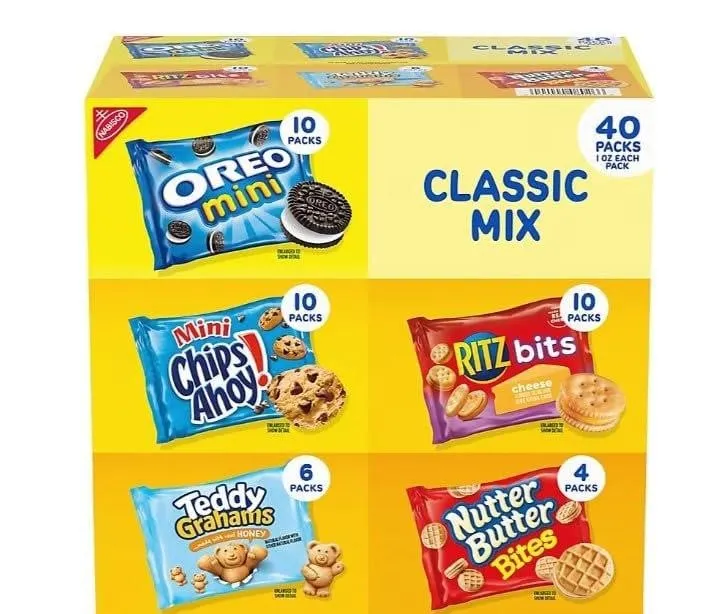 Nabisco Classic Cookie And Cracker Mix 40pk