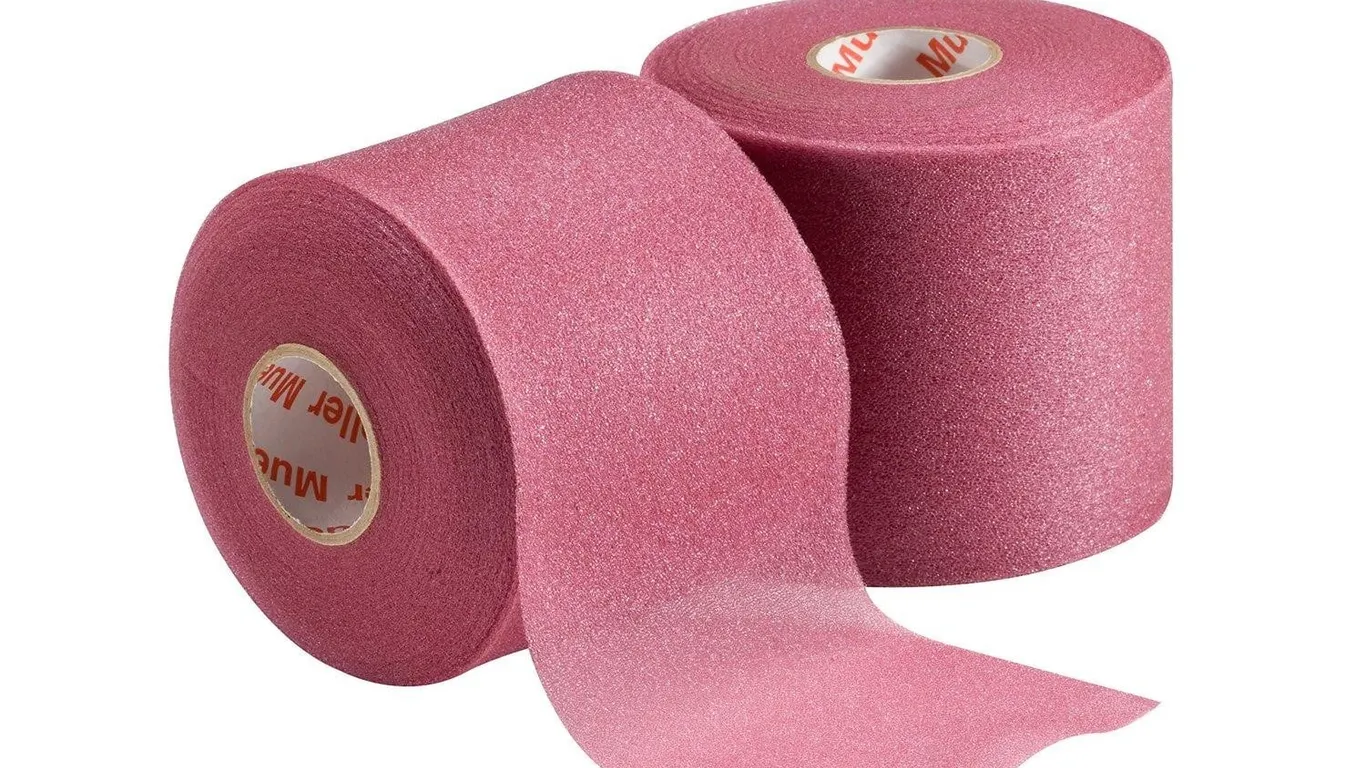Mueller MWrap Athletic Underwrap Maroon 2pk