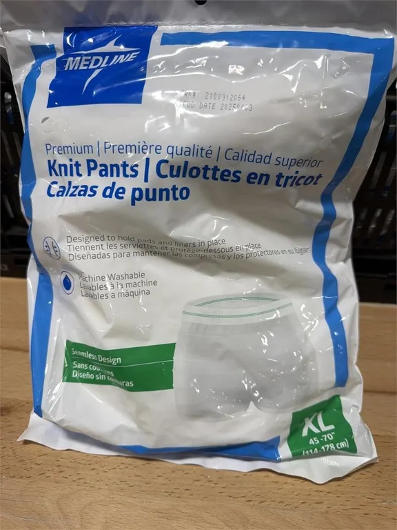 Medline Knit Pants XL 5pk Medical Supplies