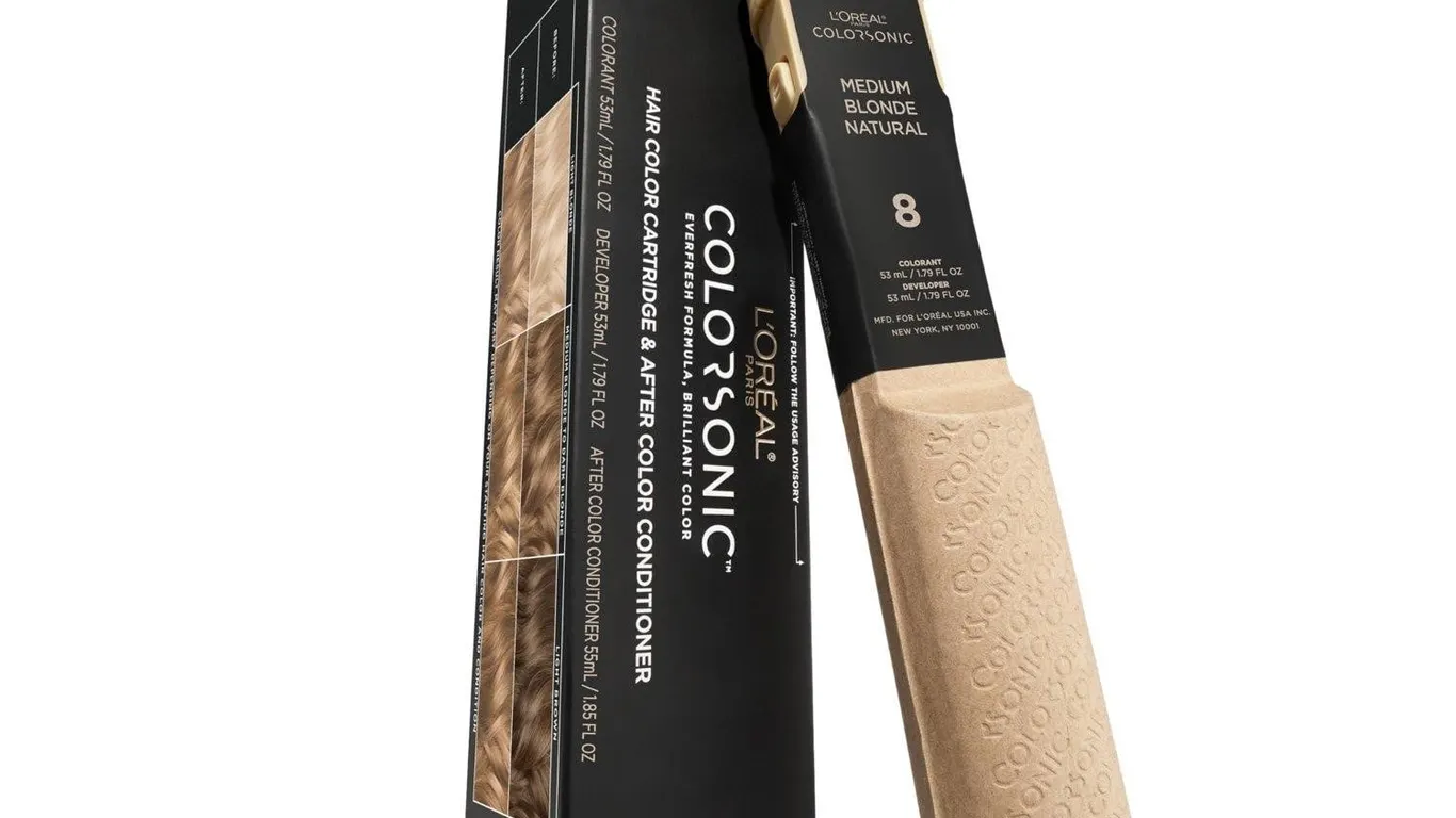 LOreal Colorsonic Hair Dye Cartridge 8 Med Blonde