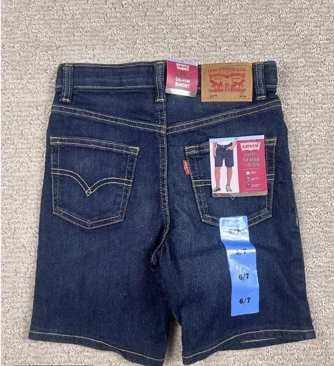 Levi Strauss 511 Denim Shorts Boys Size 67