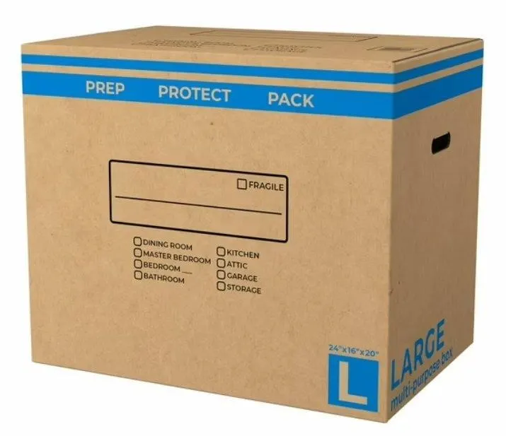 Large Moving Shipping Storage Boxes 24x16 25ct