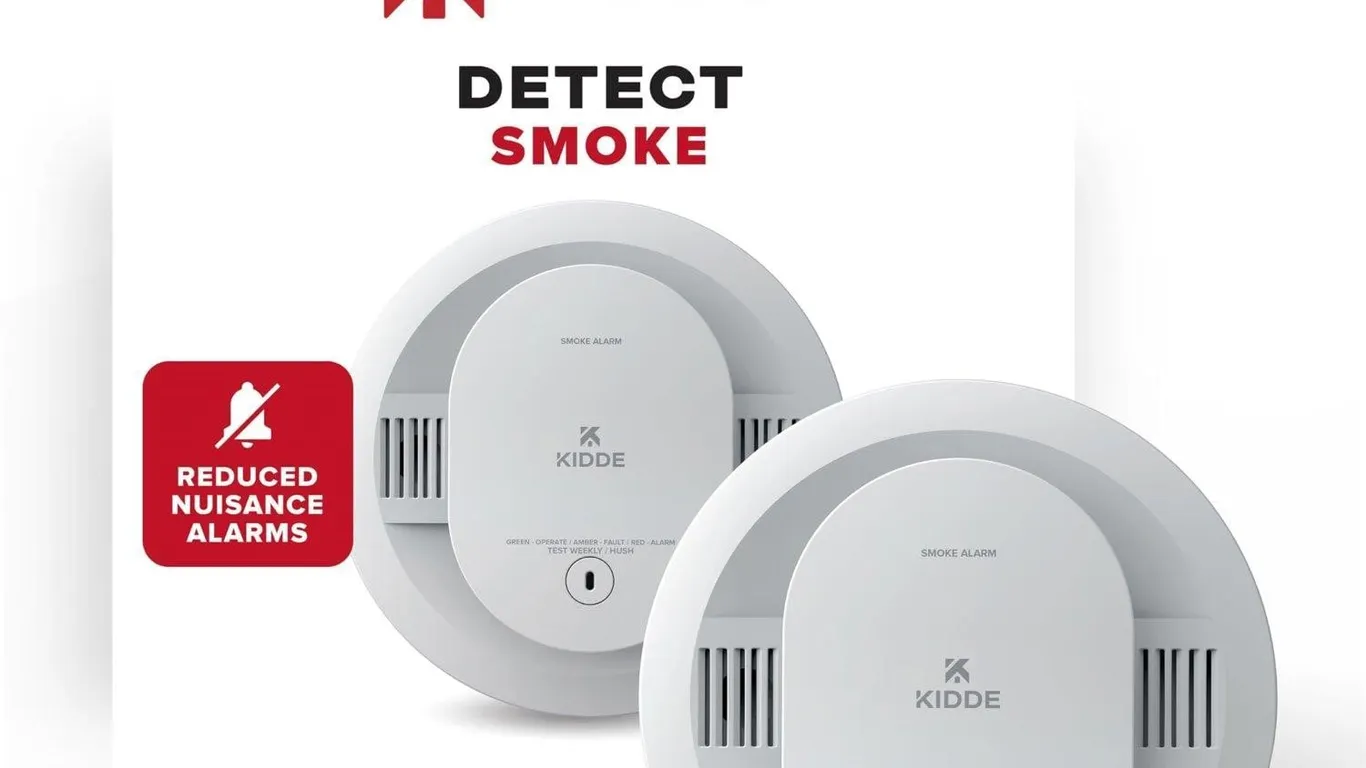 Kidde 20SDR Smoke Detector AA Battery Powered