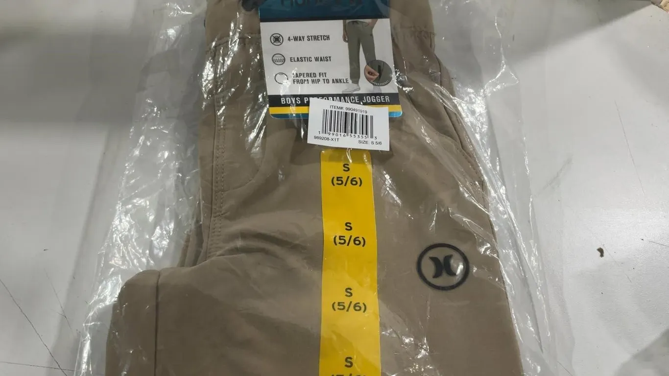 Hurley 989208-X1T Performance Jogger Pants Size S