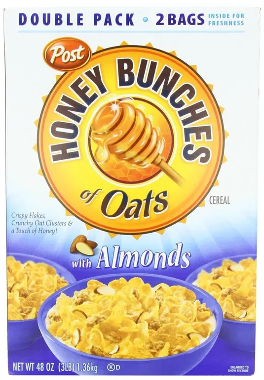 Honey Bunches of Oats Almonds Cereal 24oz 2pk