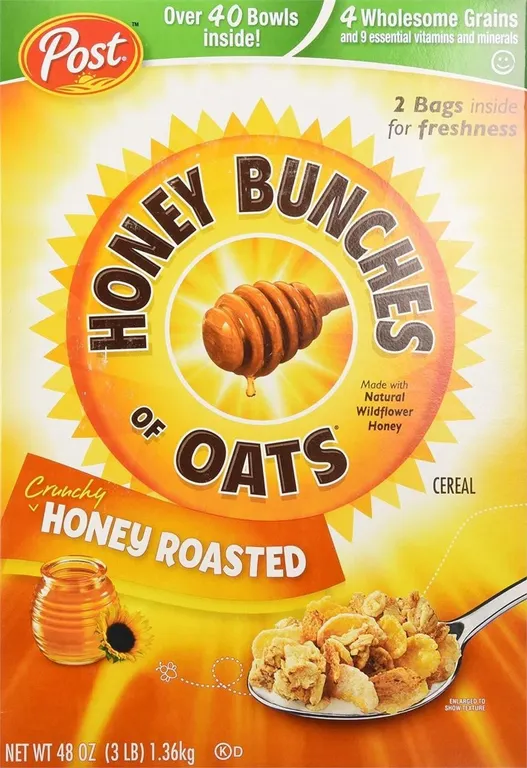 Honey Bunches Of Oats Honey Roasted Cereal 48oz