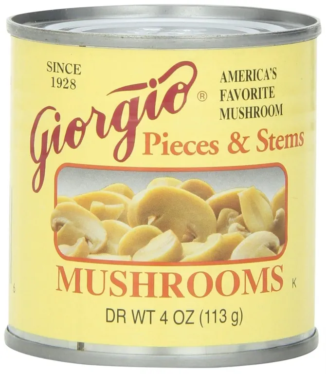 Giorgio Mushroom Pieces And Stems 4oz 12pk